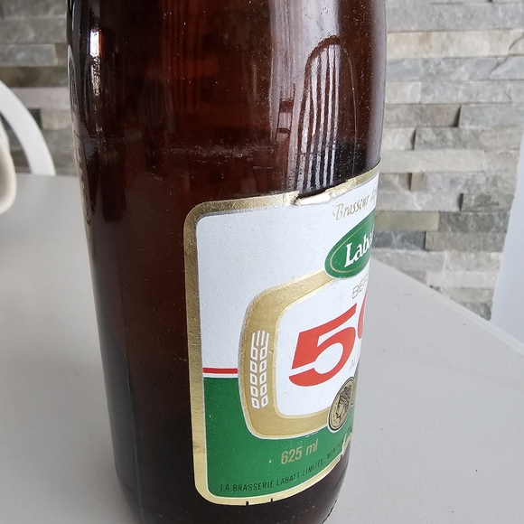 Vintage Labatt Ale 50 bottle 22oz large beer bottle 625ml - Picture 5 of 8